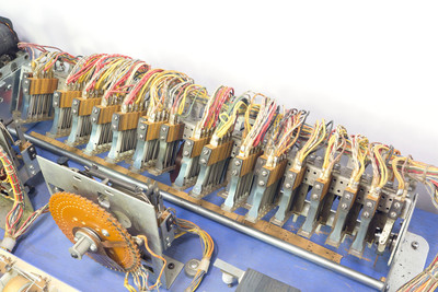 Motorized Trip Bank partially rotated