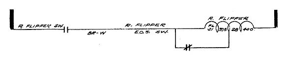 Typical Williams flipper schematic